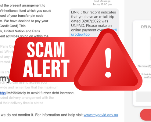 Scam Alert ATO Scammers Hackers